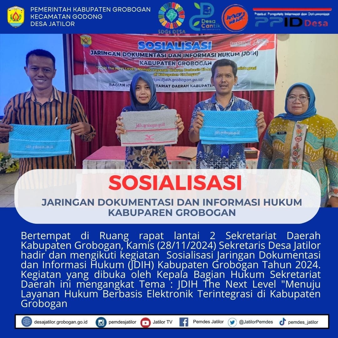 Sosialisasi JDIH